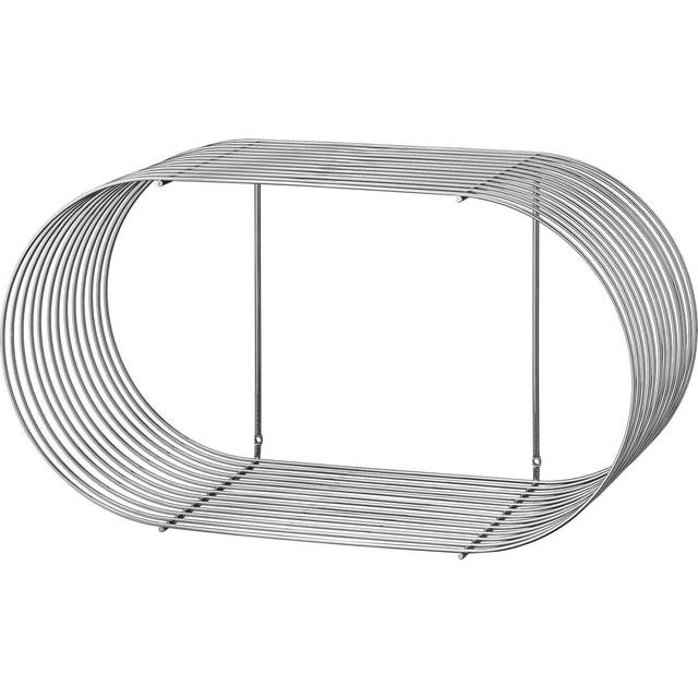 AYTM – CURVA hylla, 61 cm – silver