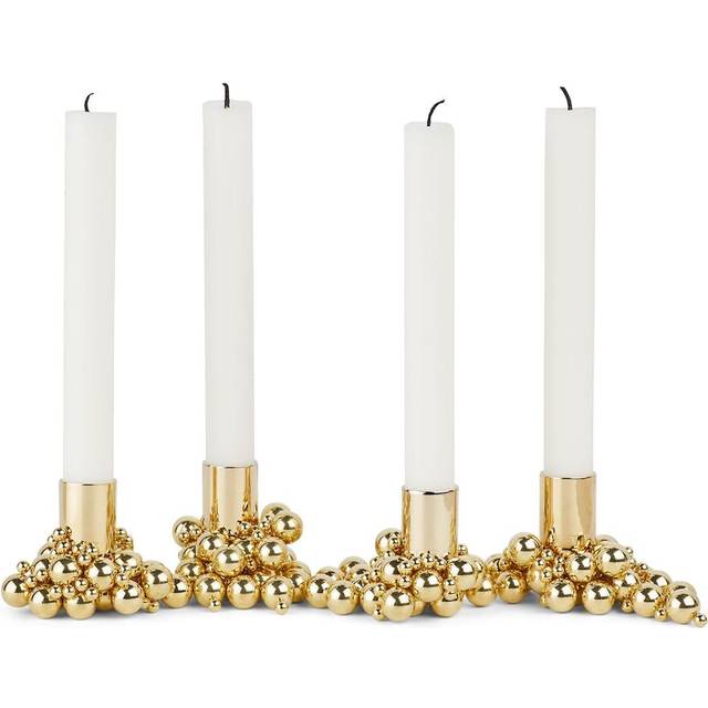 Gejst - Molekyl - Ljusstake - Black 4 - 4 Pcs.