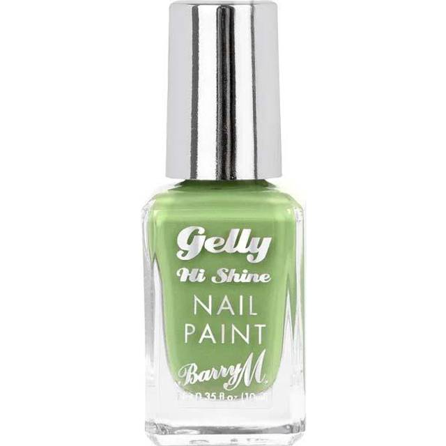 Barry M Gelly Hi Shine Nail Paint Pear 10ml