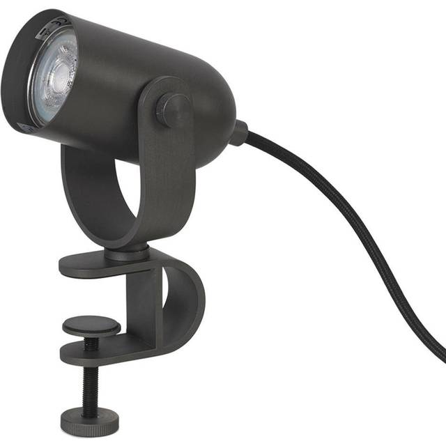 Ferm Living Ruuvi klämlampa Ø6x16 cm Blackened iron