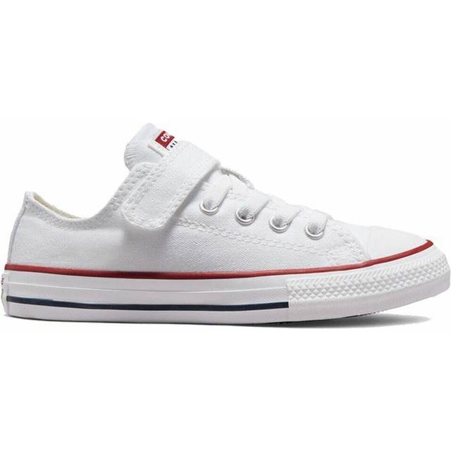 Chuck Taylor All Star 1V JR sneakers , White/White/Natural, Barn, 13