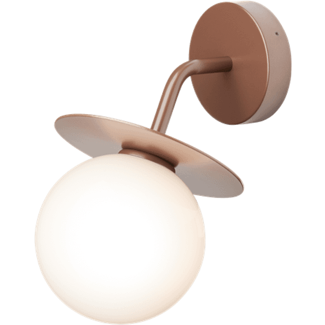Nuura Aps - Liila Outdoor Wall Lamp Dark Bronze/Opal Nuura