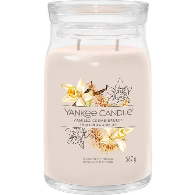 Yankee Candle Signature Large Candle Vanilla Creme Brulee 567 g