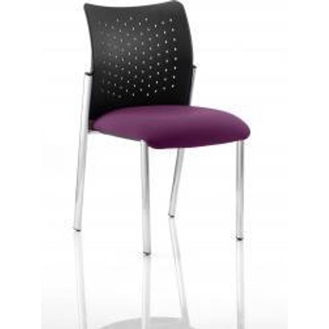 Academy Visitor Chair Purple Colour Seat Without Arms - KCUP0016