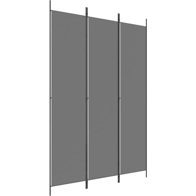 (anthracite, 150 x 220 cm) vidaXL 6-Panel Room Divider Fabric Privacy Screen Paravent Multi Colours/Sizes
