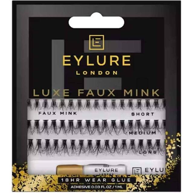 Eylure – Faux Mink – Enskilda lösögonfransar-Svart/a