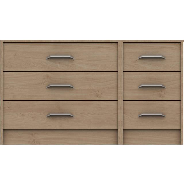 Marianne 3 Drawer Double Chest Fully Assembled