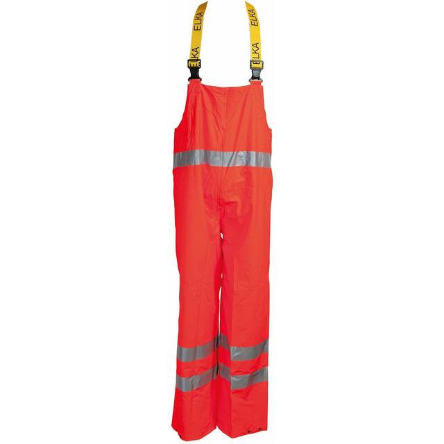 Elka Dry Zone Visible Bib & Brace S Fl. Orange 028800R