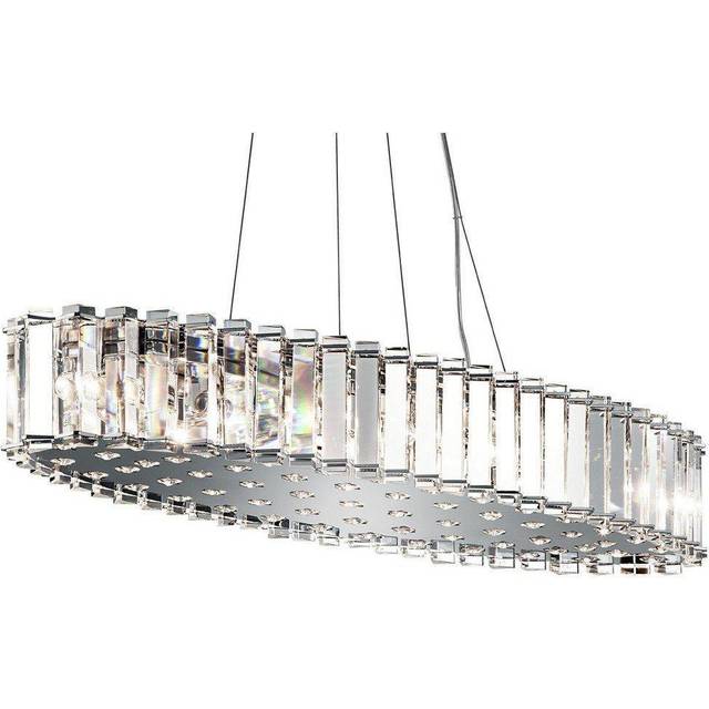 Kichler Crystal Skye 12 Island Pendant Light