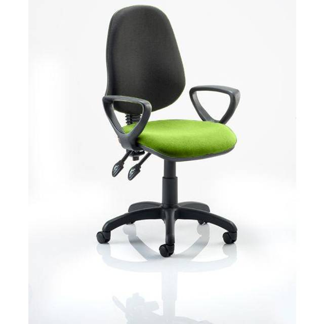 Eclipse III Lever Task Operator Chair Black Back Swizzle Co