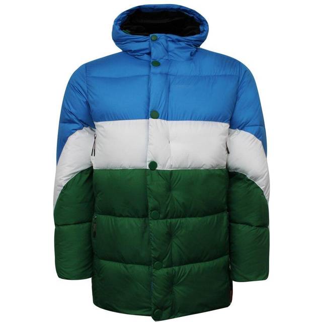 Hunter Original Puffer Mens Blue/Green Jacket Textile - Size 2XL