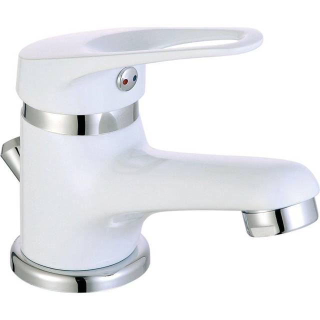 EISL Basin Mixer Tap Mixer Bathtub Tap Sink Faucet Kitchen Tap SPEED White