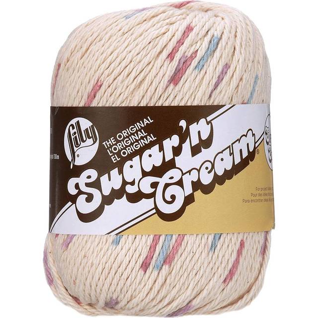 Lily Sugar'n Cream Yarn Ombres Super Size-Potpourri Print 102019-19178