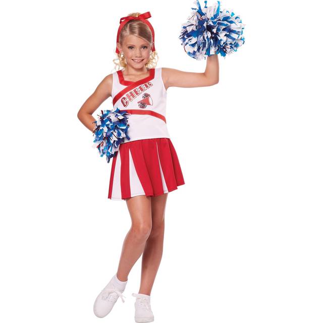 Child High School Cheerleader Costume - Red&#47;White (S)