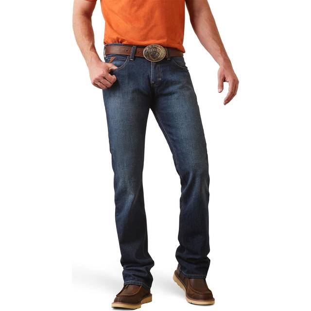 Jeans Ariat M7 Rocker Stretch Legacy 2.0 Stackable Straight - Bleu - 33x34