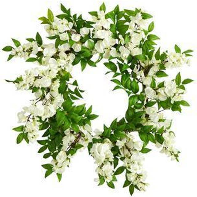 Nearly Natural 18In Wisteria Artificial Wreath
