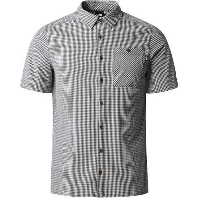 The North Face Men's Hypress Shirt New Taupe Green Plaid, M