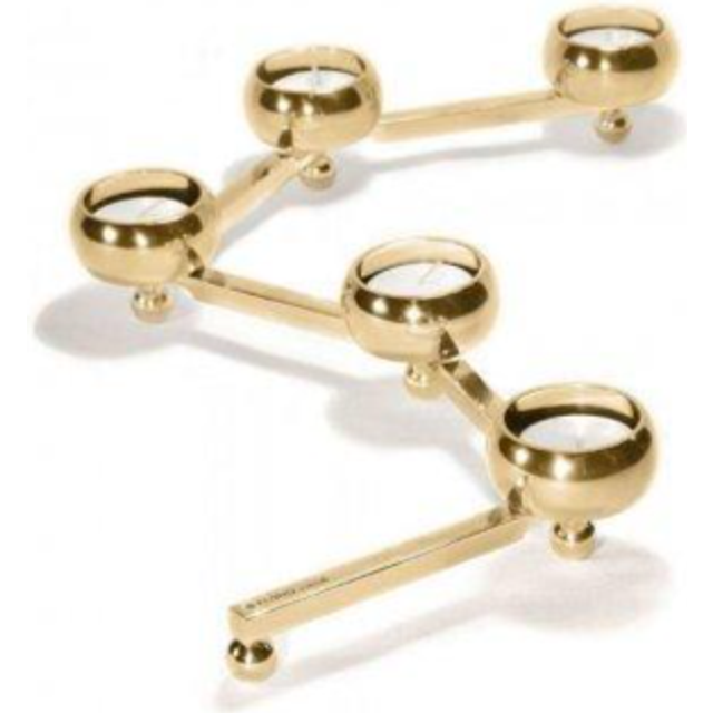 Constella ljusstake mässing - Guld (L: 62 cm)