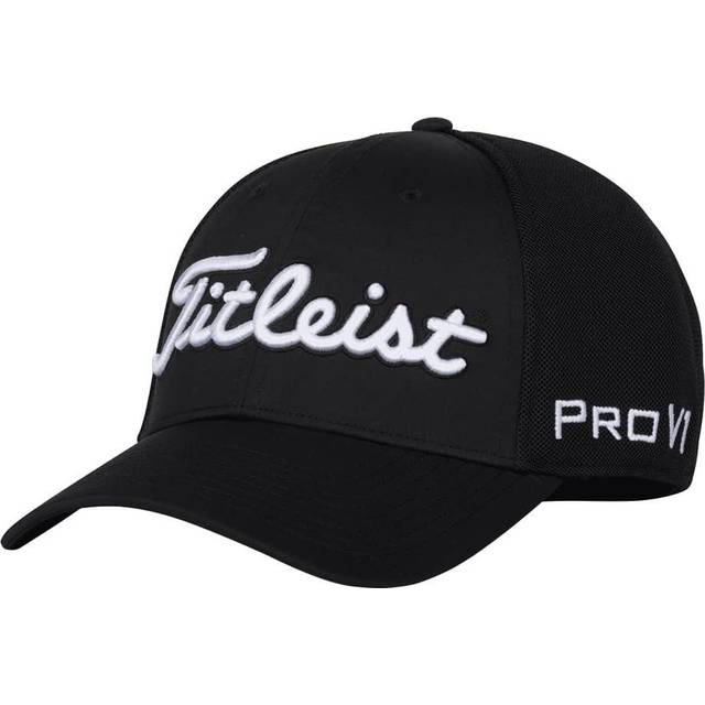 Titleist Official Tour Sports Mesh in BLKWHT - Size L/XL