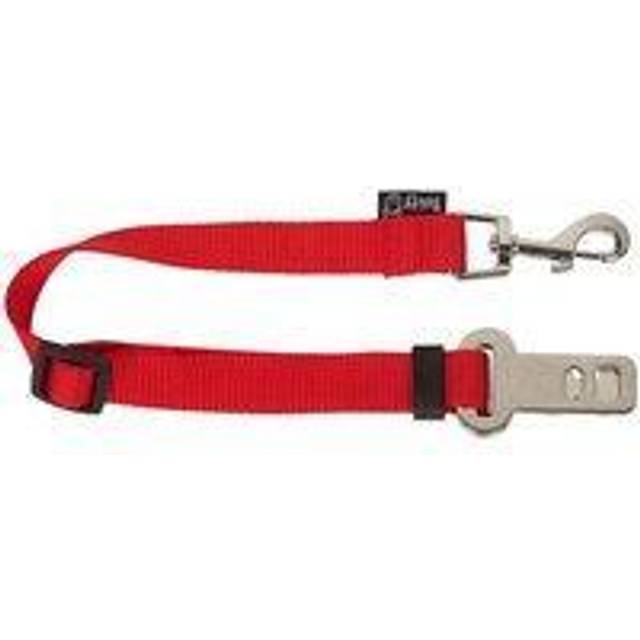 (Red) Bunty Dog / Cat Safty Travel Seat Belt Restraint Harness Clip For Car Van Lead