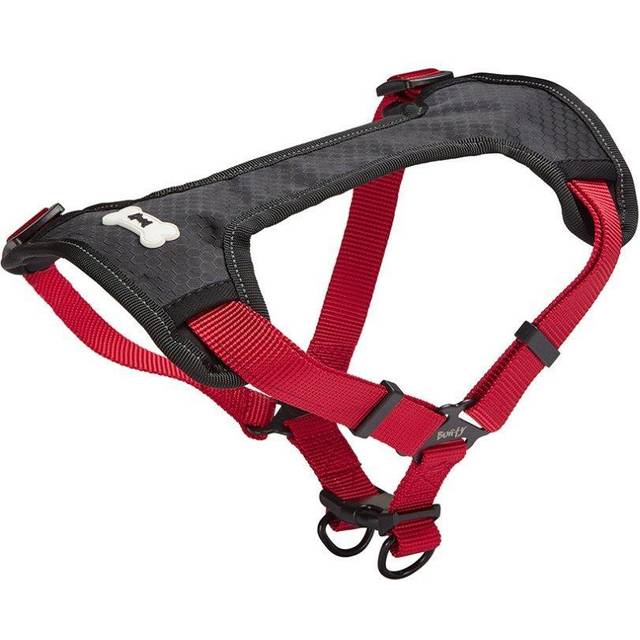 (Large, Red) Adjustable Step in Pet Puppy Dog Harness Vest