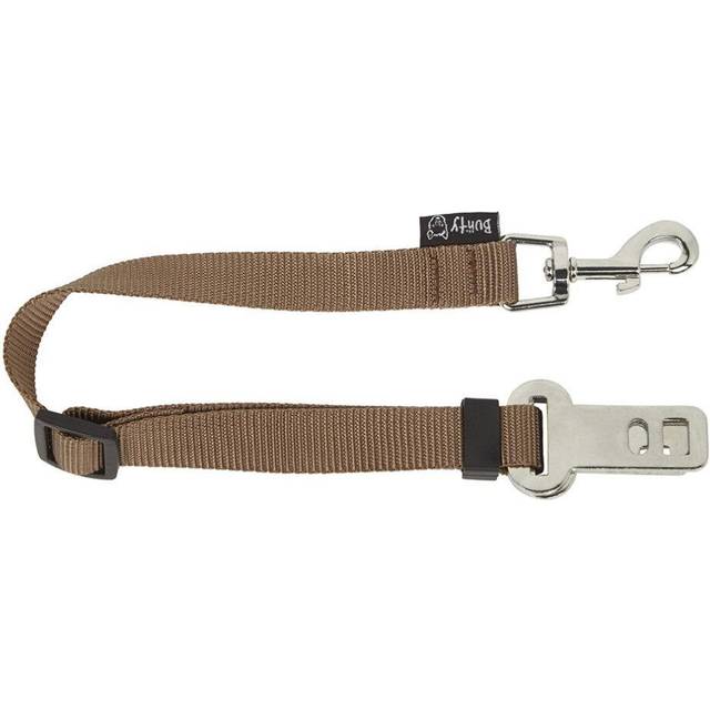 (Brown) Bunty Dog / Cat Safty Travel Seat Belt Restraint Harness Clip For Car Van Lead