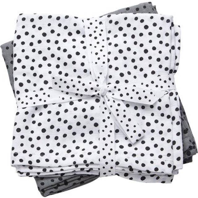 Done By Deer - Tygblöja 2 st. Happy dots - Creme