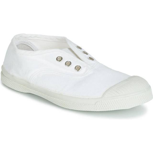 Kids Elly Canvas Trainers - White - 30 (11.5)