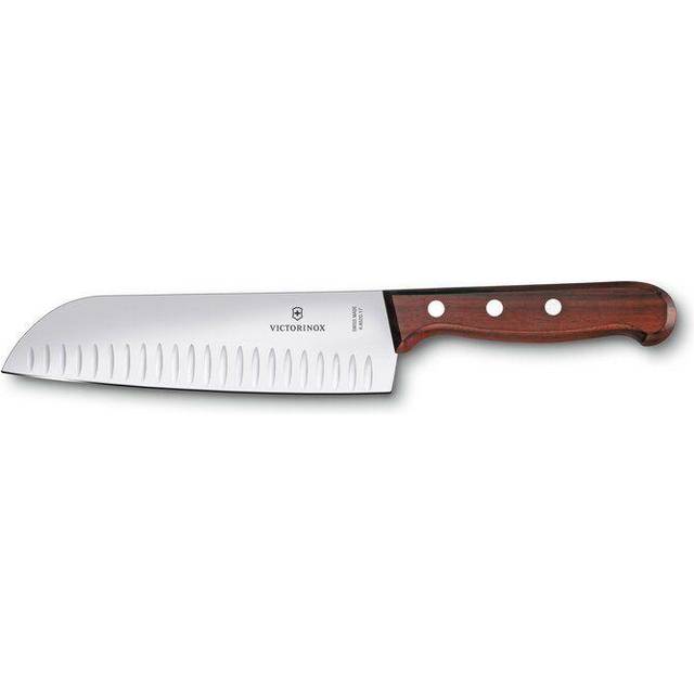 Santokukniv 17 cm Olivslipad Wood
