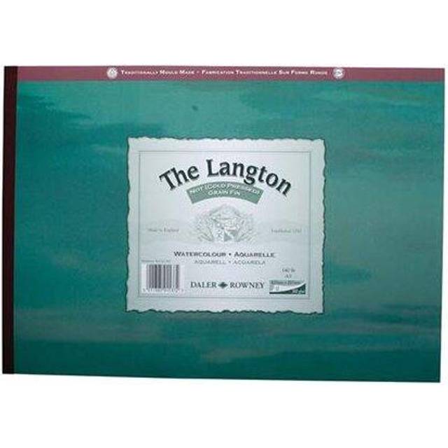 Daler-Rowney : Langton : Watercolour Paper Pad : 300g : A2 : Landscape : Not