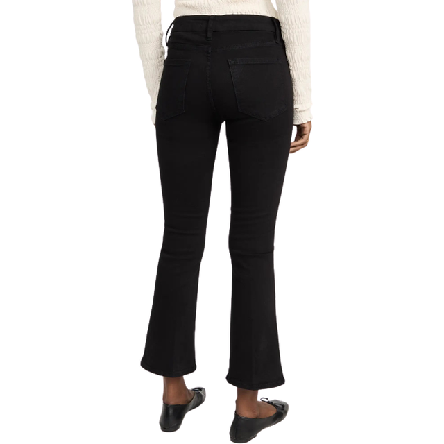 Black Le Crop Mini Bootcut Jean - Blue (30)