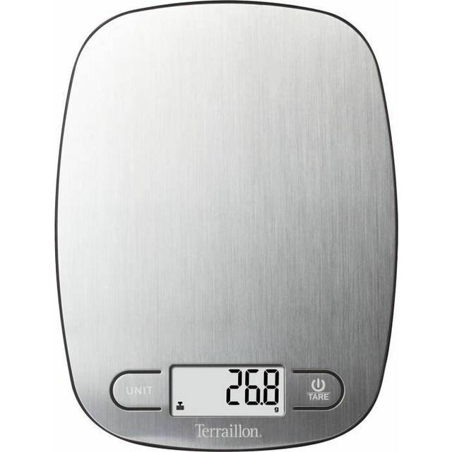 Terraillon Kitchen Scales Classic Steel Digital Ultra Slim 5kg