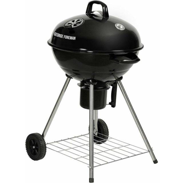 George Foreman Gfktbbq Kettle Charcoal Bbq 20-Inch, Black - One Colour
