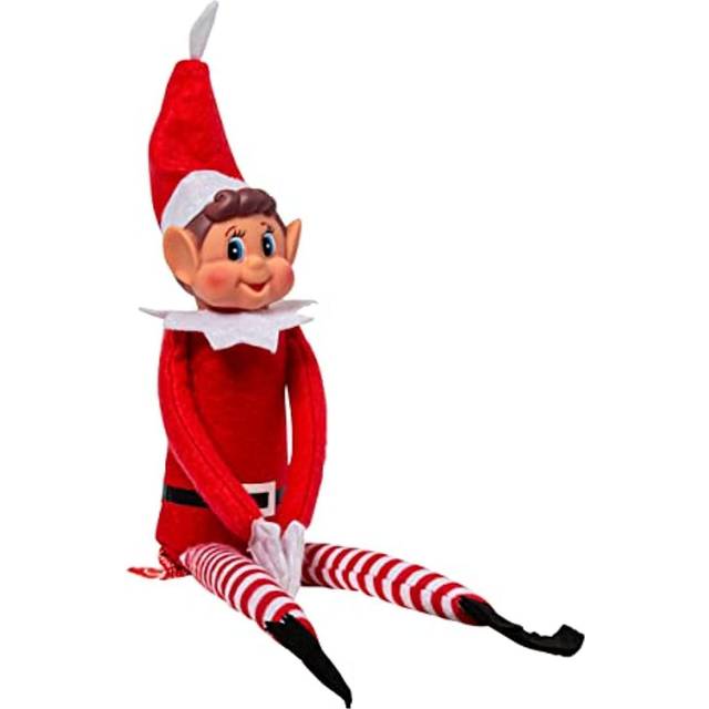 Naughty Elf Figure - Fun Holiday Decor for Your Home