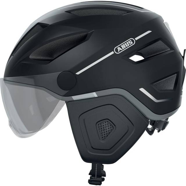 ABUS Unisex vuxen PEDELEC 2.0 ACE cykelhjälm, sammet svart, 52–57 cm