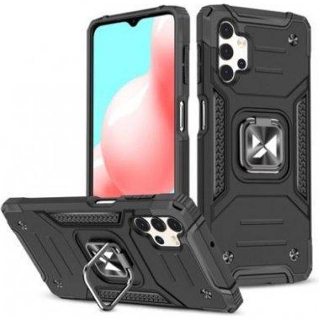 Wozinsky Ring Armor Mobilskal Galaxy A32 - Svart
