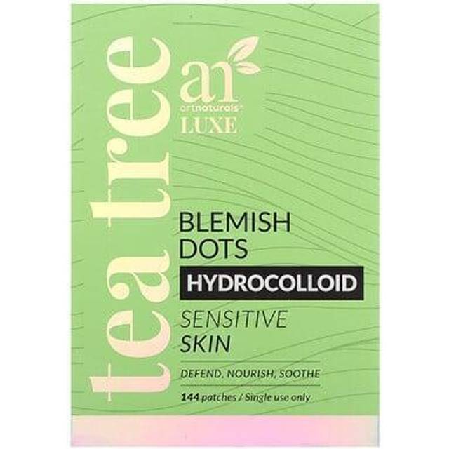 artnaturals, Luxe, hydrocolloid blemish dot, tea tree, sensitive skin, 144 patches