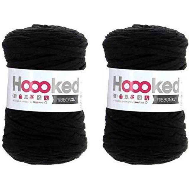 Hoooked Ribbon Xl YarnBlack Night
