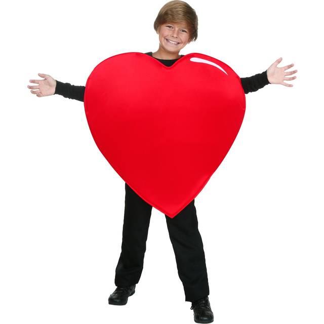 Red Heart Costume for Kids | Valentine's Day Costumes (One-Size)