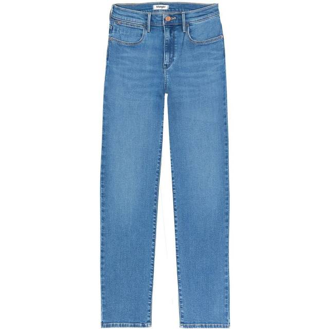 Wrangler dam raka Aurelia jeans, GUL, 32W x 32L