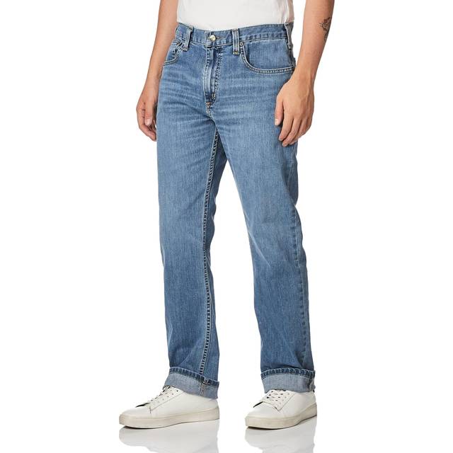 Carhartt Rugged Flex rak passform, 5-fickor, Tapered Jean, houghton, 33W / 36L