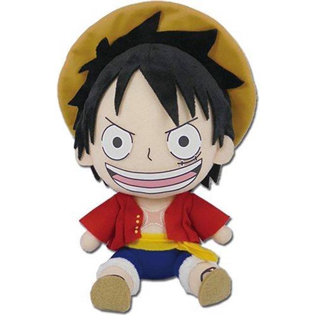 "Great Eastern Entertainment One Piece- Zou Arc Luffy Sitting Plush 7"""""