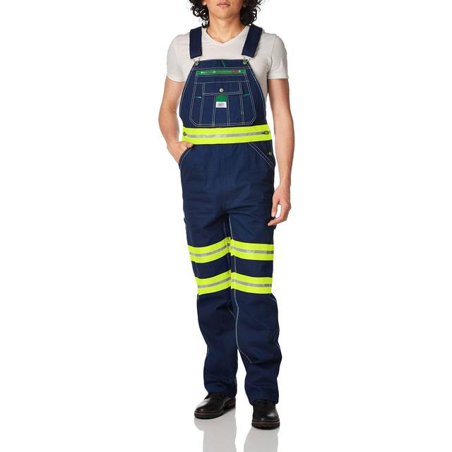 Liberty mens Hi-vis Bib overalls and coveralls workwear apparel  Db Ye