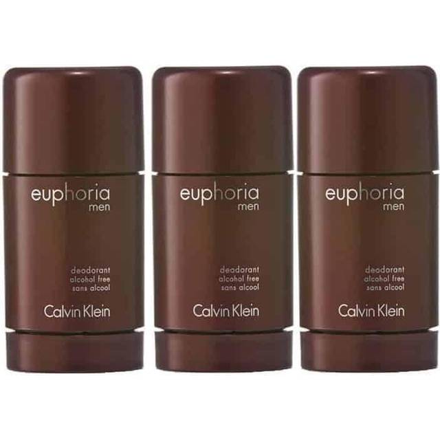 3-pack Calvin Klein Euphoria For Men Deostick 75ml