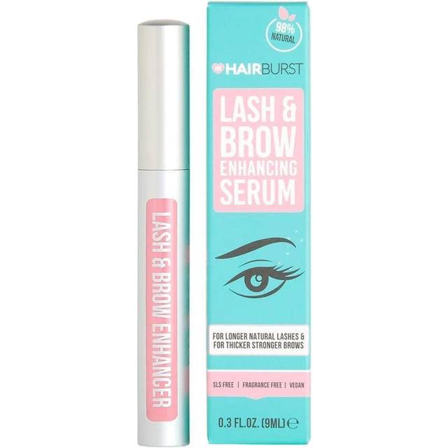 HAIR BURST Lash & Brow Ögonfransserum - Reparera och Näring för Naturlig Ögonfransväxt - Få Längre, Starkare och Tjockare Ögonfransar