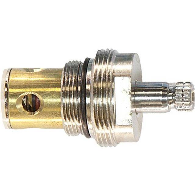 DANCO Hot Stem for 2-Handle Kohler Tub and Shower Faucets  6N-7H  Brass and Chrome  1-Pack (17017)