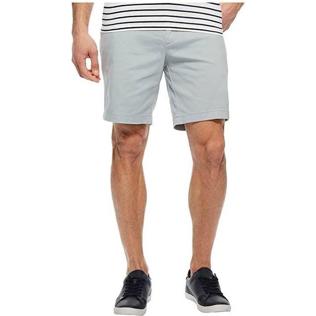 Nautica Men's Classic Fit Everyday Shorts Light Grey - Size: 40
