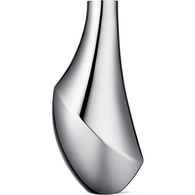 Georg Jensen - Flora Vas Large - Rostfritt Stål