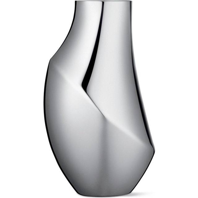 Georg Jensen Flora vase i stål, lille