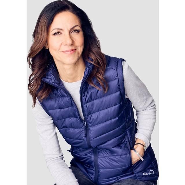 Women's Loch Down Gilet, Navy - 16
